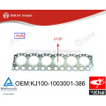 KJ100-1003001-386 original yuchai YC6K cylinder head gasket for Chinese truck